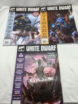 Lot Of (3) Games Workshop White Dwarf Magazines 452 455 459 - $13.10