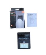 Solar Powered LED Wall Light 1/2/3 Modes Function Black 20PCS - $441.86 MXN