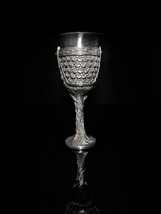 royal selangor lord of rings pewter gimli goblet ( dent in lip ) image 4