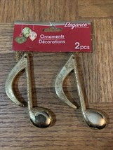 Elegance Christmas Ornament Musical Notes - £16.79 GBP