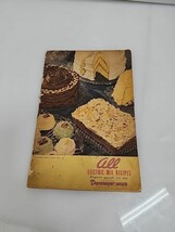 1946 Dormeyer Mixer Recipe Booklet All Electric-Mix Recipes Vintage - $13.55 CAD