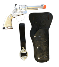 Halco Western Cap Gun Pistol Holster &amp; Belt by PARRIS - $14.81