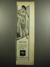 1955 B. Altman &amp; Co. Olga Panty and Bra Advertisement - French Secret - £14.78 GBP