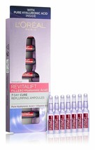 Genuine L&#39;Oreal Paris Revitalift Filler hydration ampules hyaluronic acid 7 days - $28.50