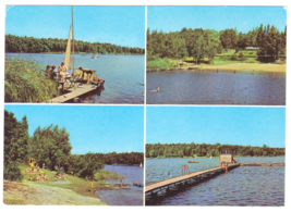 Vtg Postcard-Germany-Mohlau (Kr. Grafenhainichen)-Multi View-Chrome-GER2 - £4.67 GBP