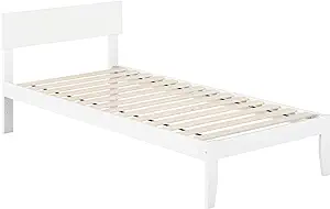 AFI, Boston Platform Bed, Twin XL, White - $318.99