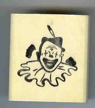 Clown Head #2 Rubber Stamp  - $8.99