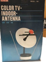 SAIKO 1601 COLOR TV-INDOOR ANTENNA-UHF-VHF-FM-BETTER RECEPTION/PICTURE/S... - $70.51