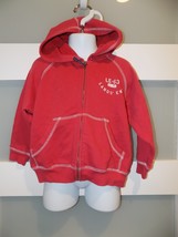 Lands&#39; End Red Zip Up Hoodie Jacket Size 3T Boy&#39;s NWOT - $34.07 CAD
