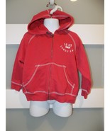 Lands&#39; End Red Zip Up Hoodie Jacket Size 3T Boy&#39;s NWOT - $30.29 CAD