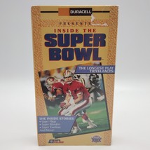 Duracell Presents NFL Inside the Super Bowl Sealed VHS 29 1995 - £7.89 GBP