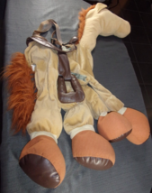 Unique Childrens Brown Horse Costume Halloween SIZE:4-6X - £20.64 GBP