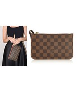 NEW LOUIS VUITTON Damier Ebene Pochette Wristlet~ BOUGHT MAY 10, 2025 - $748.97 CAD