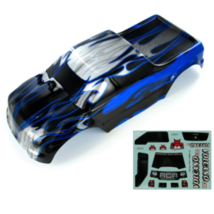 New Redcat Racing 1/10th RC Remote Truck Body Shell (Black/Blue) (1pc) 88049-BL - £18.55 GBP