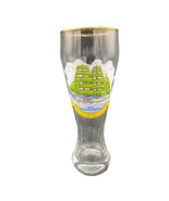 German Beer Glass Octoberfest Gold Rim Tall Pilsner 17 Int, Volkswandert... - £14.98 GBP