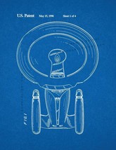 Star Trek USS Enterprise-D Patent Print - Blueprint - £6.13 GBP+