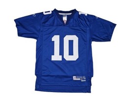 Eli Manning #10 New York Giants Reebok NFL On Field Football Jersey Youth Sz L - £22.85 GBP