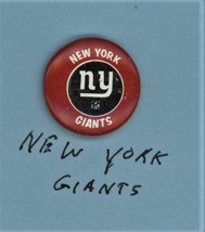 NFL pinback  from the 60s  New York GIANTS  7/8&quot; - £11.79 GBP
