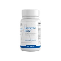 BIOTICS Research Intenzyme Forte Proteolytic Enzymes, 100 tabs ExP  06/24 - £19.73 GBP