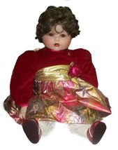 Marie Osmond Jessica&#39;s First Christmas Porcelain Toddler Doll 23 Inches ... - £23.50 GBP