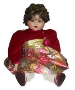 Marie Osmond Jessica&#39;s First Christmas Porcelain Toddler Doll 23 Inches ... - £23.55 GBP