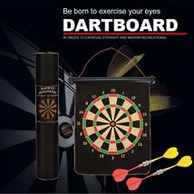 Travel (Easy Carry Cylindrical Box)-Magnetic Roll-up Dart Board and Bu... - $328.61 MXN