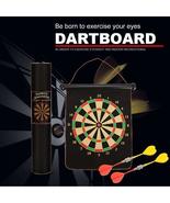 Travel (Easy Carry Cylindrical Box)-Magnetic Roll-up Dart Board and Bu... - $323.95 MXN
