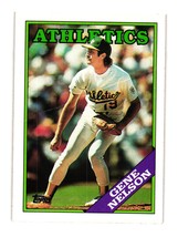 1988 Topps #621 Gene Nelson Oakland Athletics - $2.00