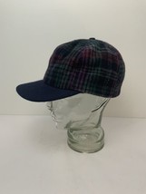 Vtg Thinsulate Plaid Hat P Brand Ear Flaps Quilted Lining Large Wool Blend USA - £19.05 GBP