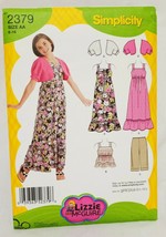 Girls Plus Dress Top Shorts Sewing Pattern 2379 Simplicity 2010 Size AA 8 - 16 - £14.38 GBP