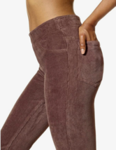 HUE Straight Up Cool Corduroy Leggings Coffee Bean Brown Size Small $50 ... - £14.41 GBP