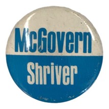 Vintage 1972 Presidential Campaign McGovern Shrivel Pinback Button Democ... - £6.02 GBP