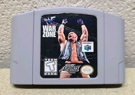 WWF War Zone (N64, 1998) Wrestling Video Game Cartridge Only Tested And ... - £7.45 GBP