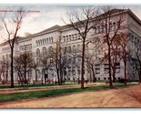 Newberry Library Building Chicago Illinois IL UNP DB Postcard Y2 - $3.91