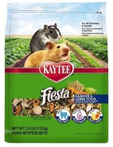 Kaytee Fiesta Hamster and Gerbil Gourmet Variety Diet - 2.5 lb - £14.82 GBP