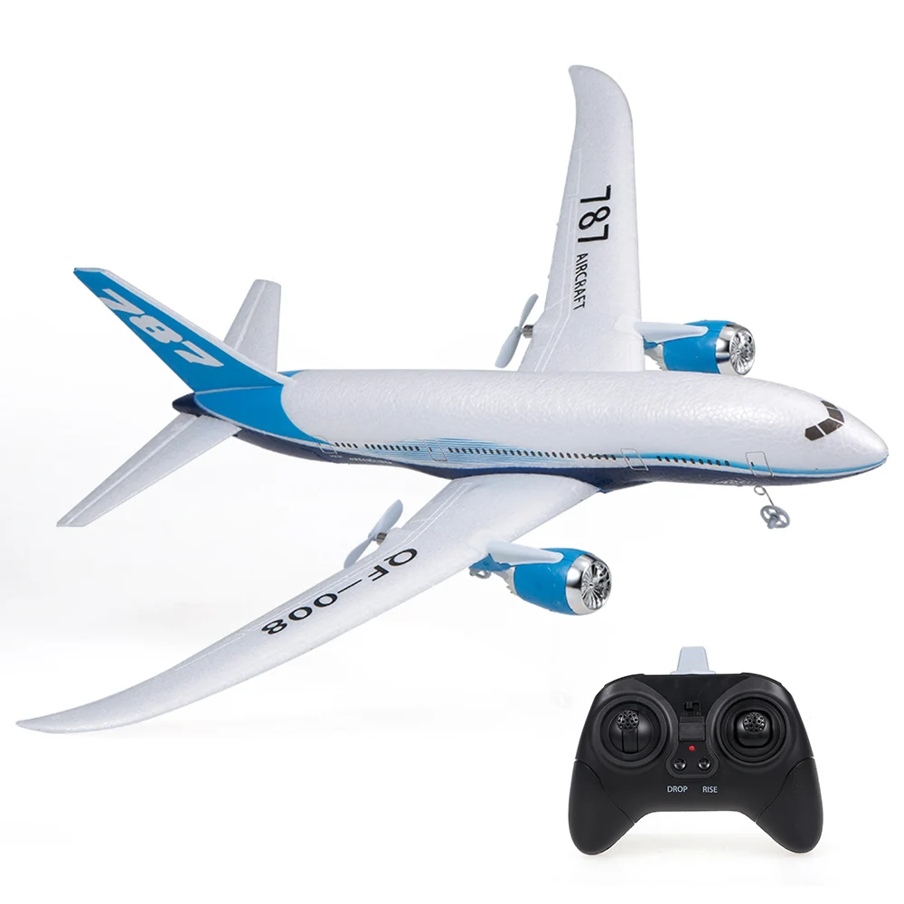 QF008 Boeing 787 Airplane Miniature Model Plane 3CH 2.4G Remote Control EPP - £50.02 GBP
