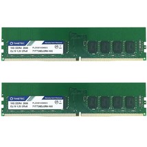 Timetec Hynix IC 32GB KIT (2x16GB) DDR4 2666MHz PC4-21300 Unbuffered ECC... - $346.99