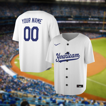 Los Angeles Dodgers Custom Baseball Jersey Personalized Shirt Dodgers Fan Gift - £15.95 GBP - £27.93 GBP