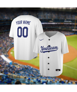 Los Angeles Dodgers Custom Baseball Jersey Personalized Shirt Dodgers Fa... - £15.94 GBP+