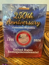 250th Anniversary of America Medallion - $4.50