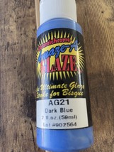 Amaze-A Glaze Color AG21 Dark Blue 2oz - $3.00