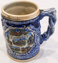 Vintage Colonial Williamsburg Blue Mug - £7.57 GBP