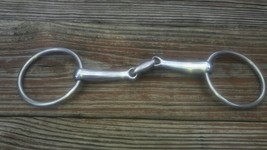 Metal Horse Bridal Bit Equestrian Shiny Chrome? - $34.99