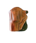 Fits S&amp;W J-Frame 442, 649 Bodyguard 2”BBL Leather Paddle Holster#1056# LH - £35.96 GBP