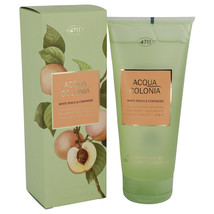 4711 Acqua Colonia White Peach &amp; Coriander Perfume By 4711 Shower Gel 6.8 Oz Sh - £49.24 GBP