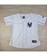 Vintage Majestic Derek Jeter New York Yankees Women&#39;s Jersey #2 Size Med... - €67,88 EUR