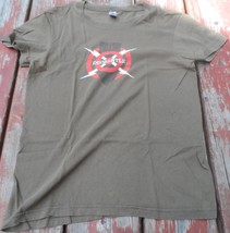 U2 How To Dismantle A Nuclear Bomb Brown Ladies Medium New Made USA Vert... - $561.57 MXN