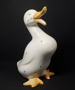 Vintage 10&quot;  Enesco Hand Painted Ceramic Duck Figurine  - $16.20