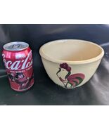 Watt Pottery No 63 Rooster Mixing Bowl Oven Ware USA - $44.69