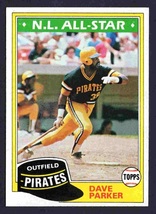 Pittsburgh Pirates Dave Parker 1981 Topps #640 ! - £0.49 GBP